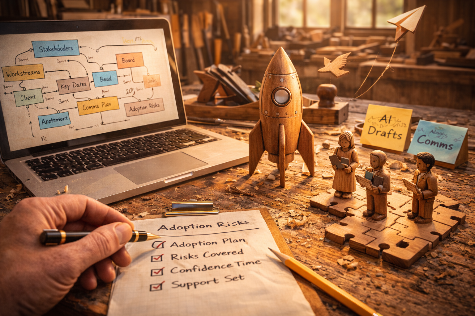 Illustration: momentum and freedom